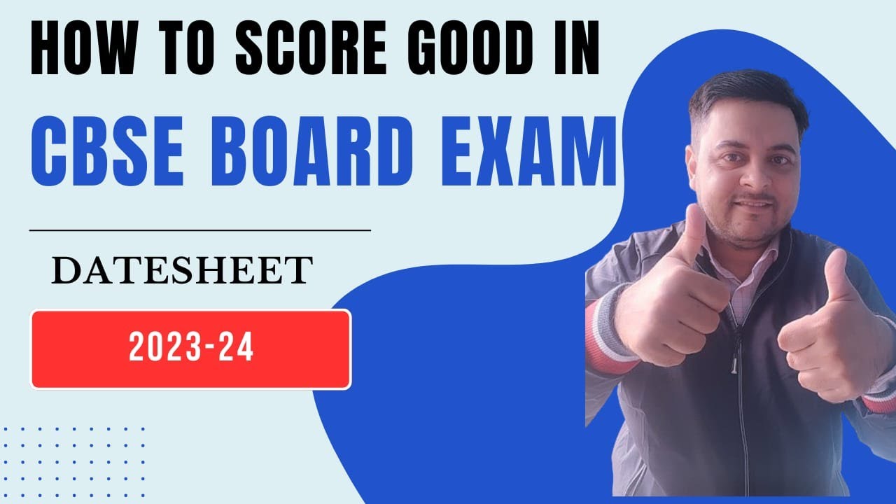 Class 10th CBSE Board Date Sheet & Tips to Score 95% in Feb Board Exam ...
