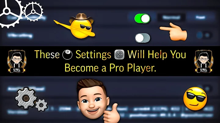8 ball pool Settings that you needs to know 2022 | 8 ball pool Settings 2022 | UNL 8bp