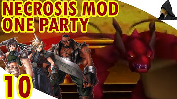 FF7 - One-Party True Necrosis Mod - #10 - Temple of the Ancients