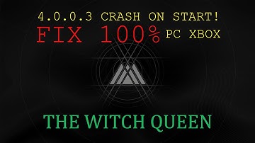 Fix Destiny 2 freeze/crash on start with no error code (Witch queen 4.0.0.3)
