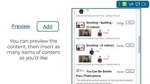 How to create a health information prescription with eConsult