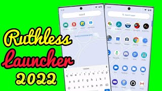 RUTHLESS LAUNCHER | ANDROID 11 | HINDI | BEST STOCK ANDROID LAUNCHER | Tips n Tricks screenshot 3