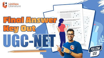 FINAL Answer Key English Literature UGC NET Out