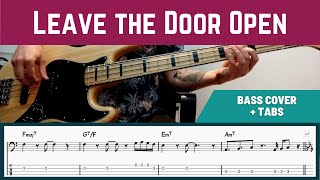 Bruno Mars, Anderson .Paak, Silk Sonic - Leave the Door Open (Bass Cover + TAB)