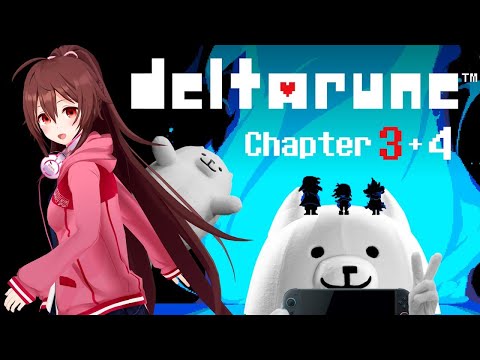 DELTARUNE-Chapter3初見配信！！オールSランクで裏ボス討伐までやり込みます【VTuber リア】