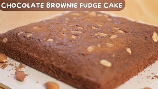 Chocolate Brownie Fudge Cake | Mallika Joseph Food Tube | Cake Recipe