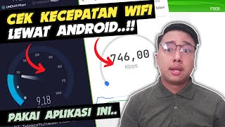 Cara Cek Kecepatan Wifi Menggunakan Android/Smartphone - Zulkifli Channel