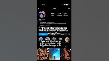 Response video why you shouldn’t use AI art filters and support artists