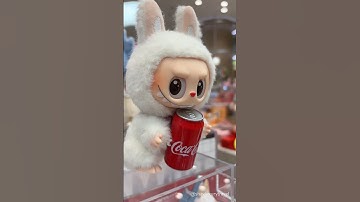 Watch 👆Labubu Coca Cola UNBOXING! Let’s open Coke Labubus + sing Popmart Thailand #Labubu song