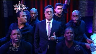 As 2017 Dawns, Stephen Colbert Suffers A Mariah Moment