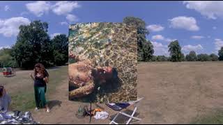 Open Doors 360 | Painter Lucille Dweck