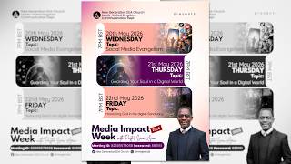 Social Media Evangelism: Reaching souls in a digital generation with Pr. Isaac Apaw #mediaimpactweek