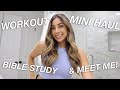 Hang with Me: Haul, How I Read My Bible, Workout, & Meet Me in Dallas!