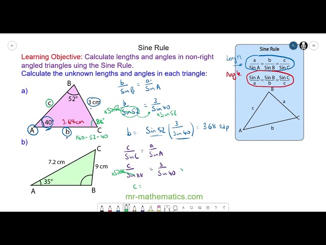 Non-right Triangles: Law of Cosines