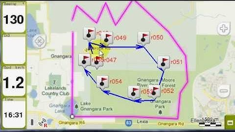 what is the difference between a track and route on a GPS