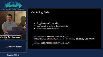 2019 EuroLLVM Developers’ Meeting: J. Devlieghere “LLDB Reproducers ”
