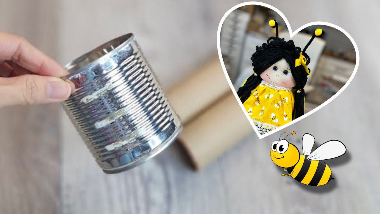 MIRA LO QUE HAGO CON ESTA LATA!! ABEJA 🐝