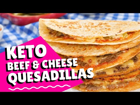 How To Make Keto Quesadillas - Easy Recipe in 5 Minutes 3g Carbs