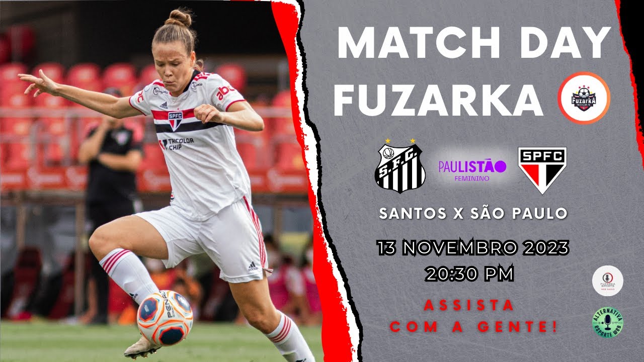 São Paulo massacra o Santos pelo Paulista feminino