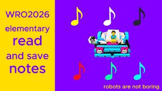 WRO2026 Elementary Challenge Musical Notes Strategy Wealth