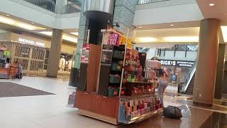 a walk through pandemic Galleria mall 1