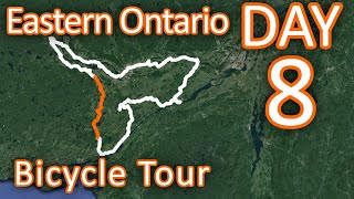 Eastern Ontario Bike Tour - Day 8 - Pakenham to Jones Falls