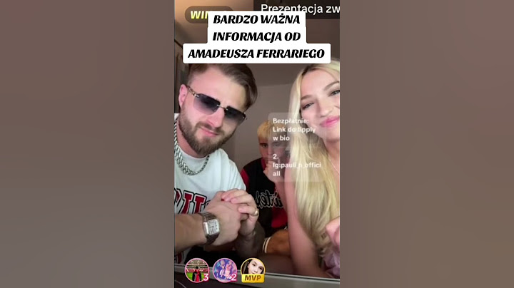 Bardzo ważna informacja od Amadeusza Ferrariego