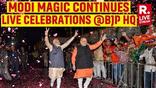 PM Modi LIVE: Massive Sweep For BJP,  PM Joins Mega Celebrations At Party HQ | MP | CG | Rajasthan