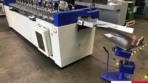 cheap setmaster paper collating machine for sale   ideal for single sheets and folded sections   Gab