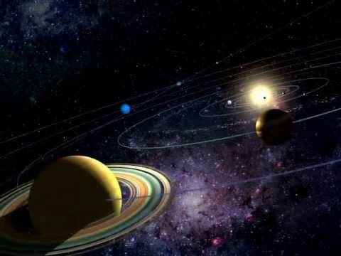 3D Путешествие по солнечной системе  Планеты   гиганты