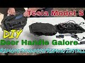 DIY Tesla Model S Door handle repair. Upgrade or repair? Remove, Test, Repair and Install.