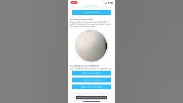 NativeScript (embedded) Barcode Scanner plugin