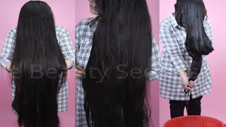 See How I Got Long , Thick and Beautiful Hair in Just Few Weeks- Hair Growth Yoga For Long Hair