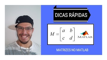 Quick Tips - HOW TO DECLARE MATRICES IN MATLAB and SCILAB