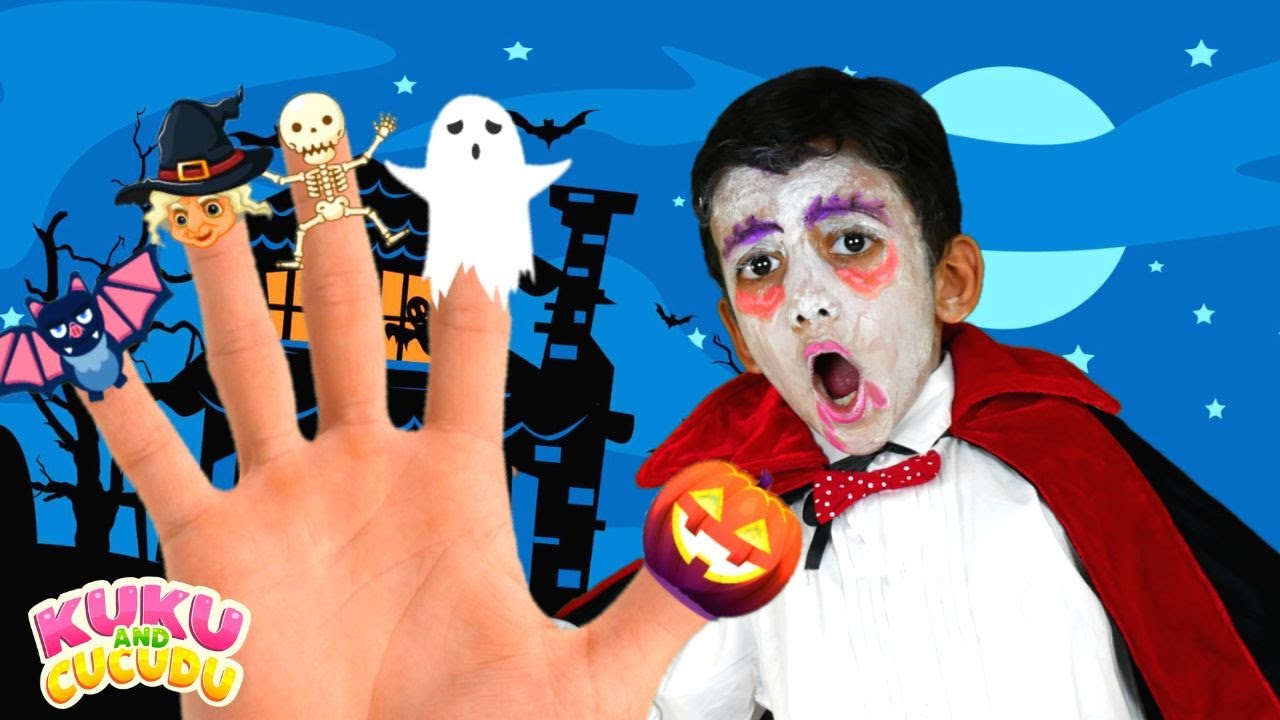 Halloween finger family | Halloween songs for kids - Kuku and Cucudu ...