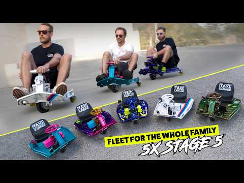 Stage 5 Overload – Recent Custom Drift Cart Builds Coming Out of the Shop
