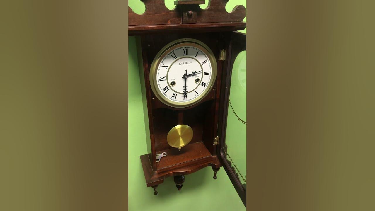 Kassel TM 31 day chiming clock YouTube