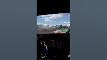 Another angle of being #georgerussell #invincible #crash #iracing @iRacingOfficial #simracing