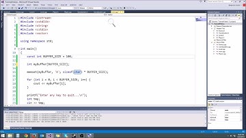 C++/Game Tutorial 24: sizeof and buffers!
