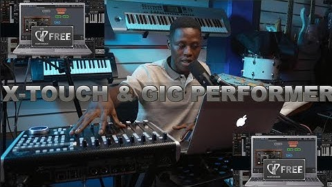 "Behringer X-Touch + Gig Performer = Live Control Perfection 🎚️🔥 | Full Setup & Tutorial"