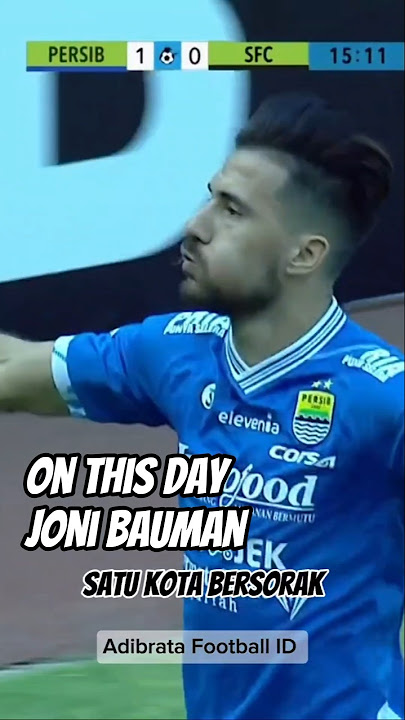 On this day | Joni bauman, bobotoh masih ingat ? #persib #bobotoh