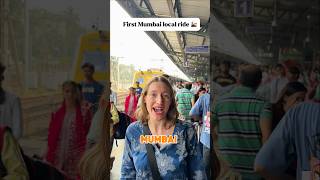 Mumbai local experience 🚆🇮🇳