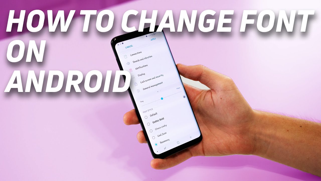 Featured image of post Font Changer App For Samsung - Changing fonts for android with apps and launchers.