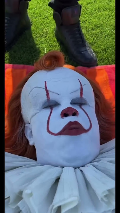 Demon Clown enjoying the Sun #shorts