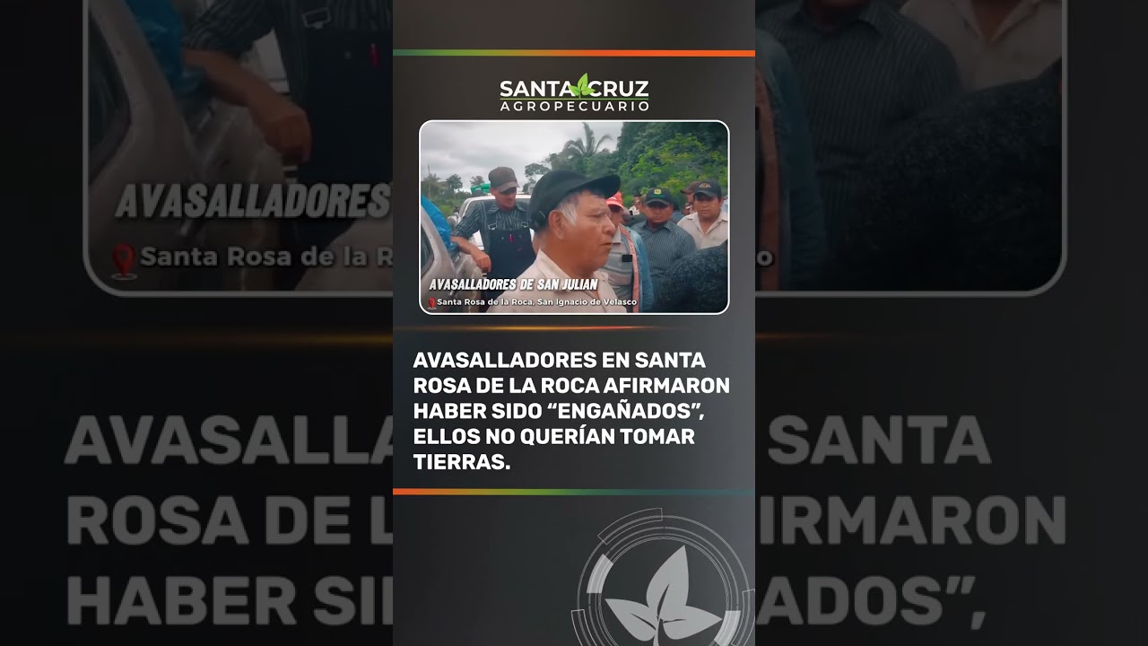 ¡Avasallamiento en Santa Rosa de la Roca! Invasores capturados en Colonia Menonita | Noticias