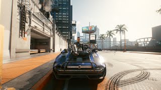Cyberpunk 2077 - The Beast in Me: City Center race with the Turbo-R ''Arcadia'' Mk. V