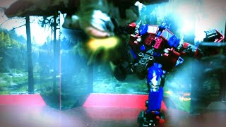 TRANSFORMERS ROTF FOREST BATTLE【STOP-MOTION】