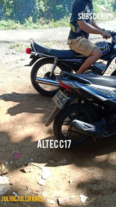 Perbedaan suara knalpot Altec c17 dan siluman Api harian