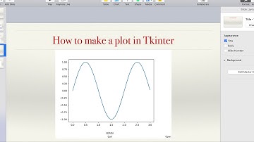 How to use pandas, matplotlib and tkinter in python