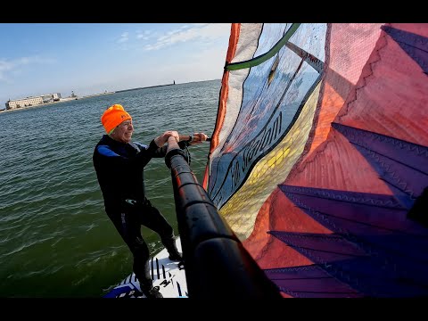 88-year-old Polish retiree, Piotr Dudek aims for Guinness World Record as oldest windsurfer